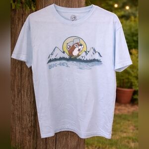 Buc-ee's Light Blue Short Sleeve Tee